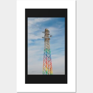 Rainbow Pylon Posters and Art